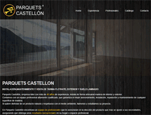 Tablet Screenshot of parquetscastellon.com